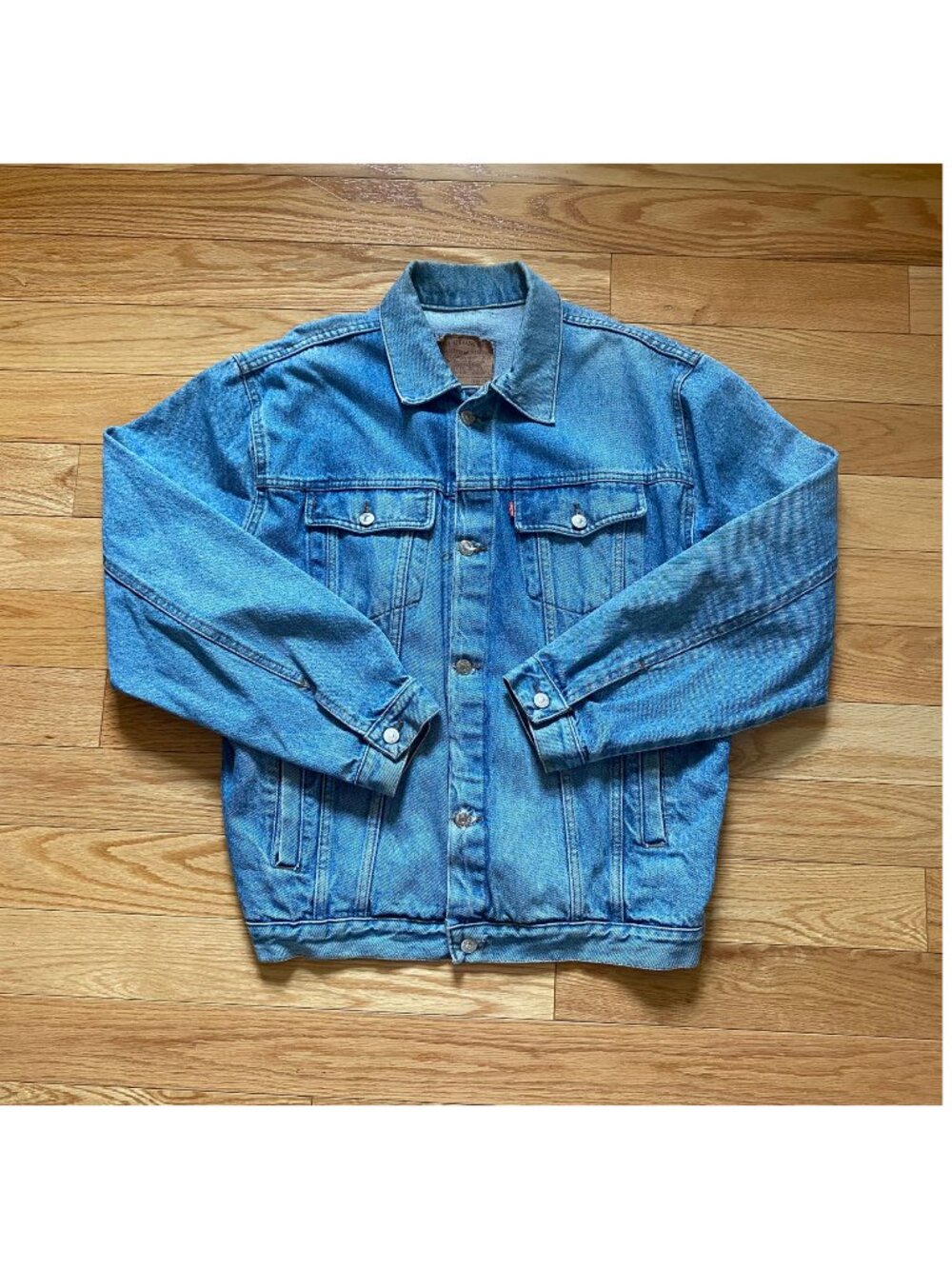 Levi's 501 Red Tab Jean Jacket Men's Classic Light Mid Wash